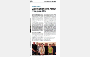 Article Sud Ouest du 25-02-2019