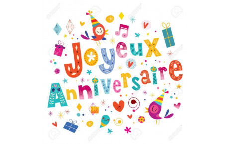 Anniversaire du mois