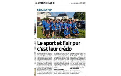 Article Sud-Ouest - 18 juillet 2019